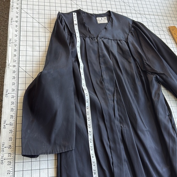 Vintage 1980s Jostens Graduation Cap, Gown, and Tassels Set (1982 & 1986) - Picture 14 of 14